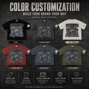 T-shirt personalizzate 280GSM in poliestere per serigrafia, produzione all'ingrosso, lucide, <span class=keywords><strong>Maxi</strong></span>, in poliestere misto, pesanti, streetwear da uomo - Product Image 2