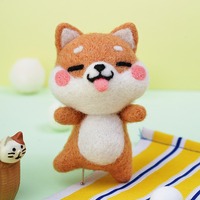 Handmade Inu el yapımı bebek karikatür yapma DIY kolye Zazal el yapımı malzeme paketi