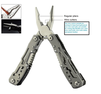 Pinces Multitools de Poche en Acier Inoxydable 2026 pour Dropshipping, Outil Manuel Couteau Tournevis pour le Camping, la Chasse et la Randonnée