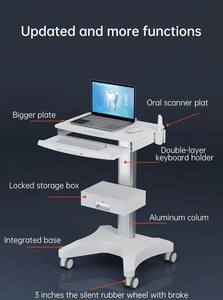 Supporto per computer portatile e <span class=keywords><strong>Scanner</strong></span> orale per carrello medico ospedaliero ad alimentazione manuale - Product Image 2