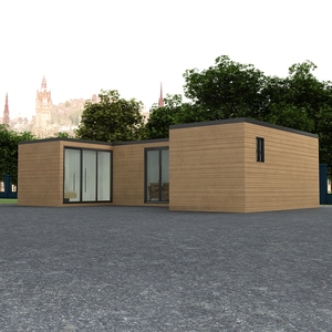 <span class=keywords><strong>Maison</strong></span> préfabriquée modulaire en forme <span class=keywords><strong>de</strong></span> U, <span class=keywords><strong>nouvelle</strong></span> conception, <span class=keywords><strong>maison</strong></span> conteneur, <span class=keywords><strong>maison</strong></span> amovible - Product Image 2