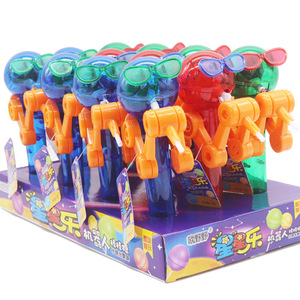 Creativo comer piruleta caramelo Robot divertido <span class=keywords><strong>truco</strong></span> regalo juguete - Product Image 1