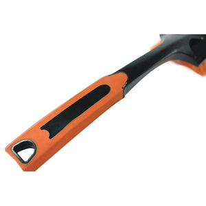 Spazzola per Pulizia Ruote <span class=keywords><strong>Auto</strong></span> e Camion Personalizzata con Manico Corto Antiscivolo in Gomma Arancione - Product Image 3