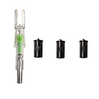 Nock lumineux LED coloré de 5,2 mm pour flèches de différentes tailles, pour arcs classiques et longs, équipement de tir à l'arc