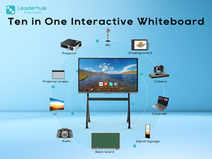 Pizarra Interactiva Inteligente Leaderhub L86ZM de 86 Pulgadas con Android 14 para Uso en Oficinas y Aulas - Product Image 4