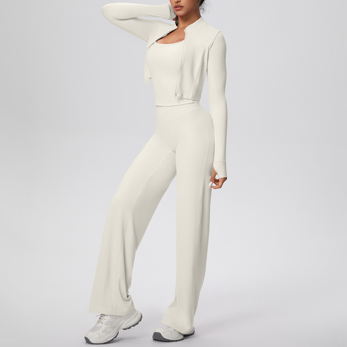 three-piece set-light ivory