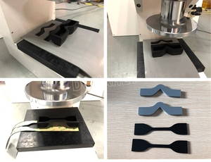 Máquina neumática de corte de muestras-Cortador automático de muestras para pruebas de caucho y plástico - Product Image 5
