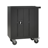 Chariot de rangement et de charge pour ordinateurs portables et tablettes, Chromebook, 110V 230V, chariot de charge électrique