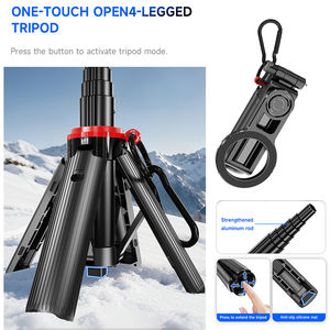 Trípode Telescópico Plegable F08 de 463 mm con Control Remoto Magnético Extraíble con Botón de Apertura y Función de <span class=keywords><strong>Palo</strong></span> Selfie - Product Image 4