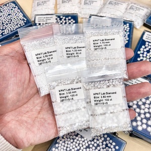 ราคาขายส่ง DEF VVS-SI -0.8มม~1.2มม. เพชรเม็ดเล็กทรงกลม เพชรเลี้ยงในห้องปฏิบัติการ - Product Image 4