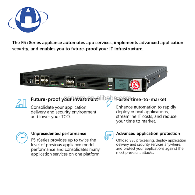F5 R5920-DF 25G/10G 100G/40G QSFP28/QSFP+ Ports Load Balancer Next-generation ADC Solution