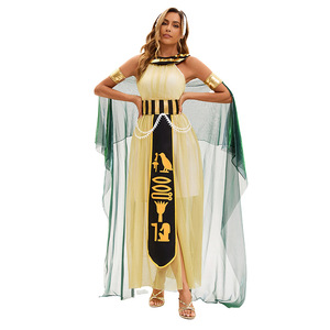 Disfraz de Faraón Egipcio y Cleopatra de Yi Xiaoyi, Conjunto de Disfraces Unisex para Adultos, Traje de Cosplay para Halloween - Product Image 2