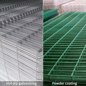 3D hàng rào <span class=keywords><strong>Net</strong></span> PVC dải lưới Hàn sử dụng dây cloture rigide valla de malla METALICA tấm dễ dàng lắp ráp 3D hàng rào vườn - Product Image 3