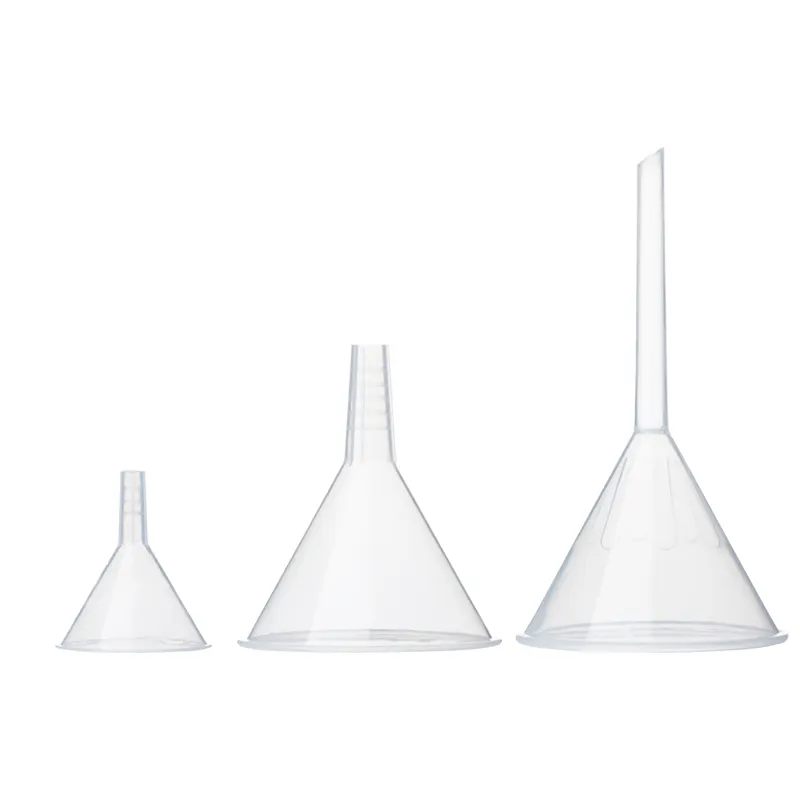 Laboratory and Food Industry Use High Transparency Wide Mouth Plastic Funnel