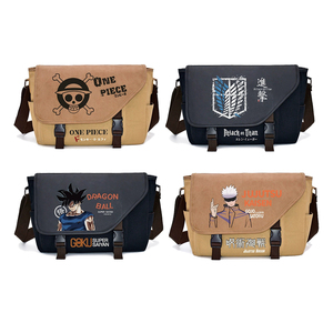 37 Nuevo diseño de alta calidad mixto Anime Messager Bag bolsos de hombro bolsas de compras para estudiantes para puerta exterior - Product Image 1