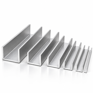 Profils de canaux en aluminium en forme de U, légers, résistants à la corrosion, pour le support de charpente et la protection des bords - Product Image 2