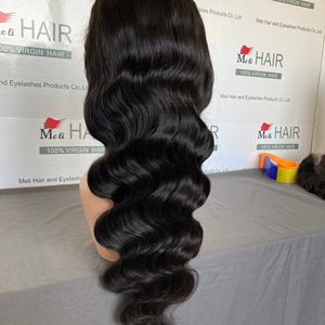 Perruque bandeau 180% de densité, bouclée, Deepwave, Bodywave, lisse, sans colle, sans dentelle, avec baby hair, cheveux humains Remy brésiliens longs de haute qualité - Product Image 6