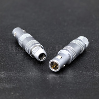 Connecteur circulaire push-pull 0S 1 broche série S FFA.0S.116.CTAC37 Prise mâle PCA.0S.116.CTLC44 Prise femelle
