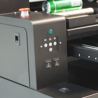 Printer UV Mini A4-Printer Flatbed UV Termurah Terkecil untuk Pencetakan Penutup Ponsel dengan Perangkat Lunak Kepala Cetak L805