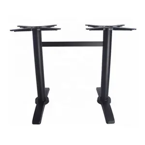 Metal Table Legs Pedestal Tulip Dining Side Coffee Metal Table Base Legs Restaurant Cast Iron Table Base