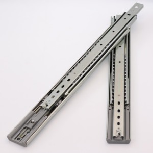 Schwerlast 68Kg Möbelbeschläge 3-fach Vollauszug Kugelgelagerte Schubladenschienen - Product Image 2