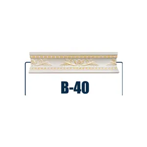 New arrival Beautiful home decor EPS ceiling trim Crown molding polystyrene cornice