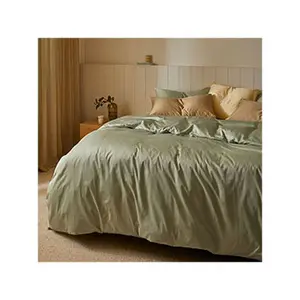 300TC 100% 竹床布床上用品套装豪华卧室天然竹布设计师高品质床单床