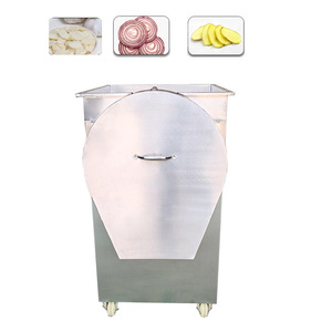 เครื่องตัดผักผลไม้ไฟฟ้าที่มีประสิทธิภาพในเชิงพาณิชย์เงื่อนไขใหม่แอปเปิ้ลมันฝรั่งกระเทียมขิงเครื่องตัดแกนมอเตอร์สำหรับเบเกอรี่ - Product Image 3