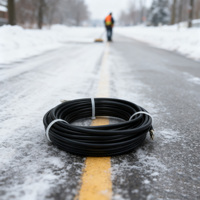 Cable HUANRUI HM-cable de calefacción de vataje constante para derretimiento de nieve en carretera, descongelación eficiente, cable de rastreo de calor de descongelación