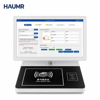 Estación de Trabajo Inteligente RFID HAUMR para Personal de Biblioteca, Compatible con SIP2 HF/UHF para Proyectos de Modernización y Actualización de Bibliotecas, 13.56 MHz