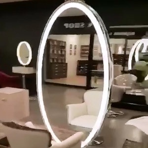 Station de coiffure moderne Led Salon de coiffure double face pour <span class=keywords><strong>studio</strong></span> de maquillage - Product Image 1