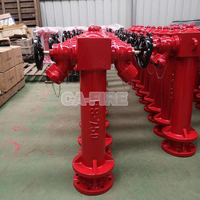 Hydrant d'incendie extérieur en fonte ductile BS750, type pilier, DN100, équipement de lutte contre l'incendie