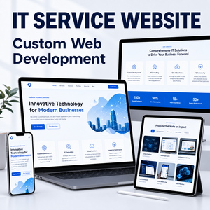 Diseño de Sitios <span class=keywords><strong>Web</strong></span> para Servicios de TI y Desarrollo <span class=keywords><strong>Web</strong></span> Personalizado para Agencias de Software y Empresas de Tecnología - Compatible con MAC OS, Stock Disponible - Product Image 1