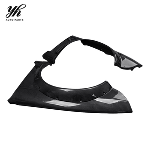 Guardabarros Delantero de Fibra de Carbono para S14 Zenki S14A Kouki <span class=keywords><strong>Rocket</strong></span> <span class=keywords><strong>Bunny</strong></span> V2 1995-1998 con Acabado Brillante - Product Image 5