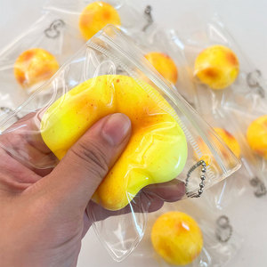 Juguete Blandito de Patata Fluida TPR al por Mayor, Llavero Antiestrés de Rebote Lento para Aliviar el Estrés - Product Image 2