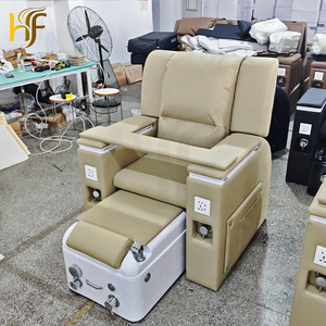 Sillón de <span class=keywords><strong>Pedicura</strong></span> Multifuncional con Respaldo Reclinable <span class=keywords><strong>y</strong></span> Masaje de Pies, Sillón de <span class=keywords><strong>Manicura</strong></span> <span class=keywords><strong>y</strong></span> <span class=keywords><strong>Pedicura</strong></span> - Product Image 5