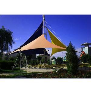 Estructura de Membrana Tensada de PVDF, Cubierta Impermeable para Techos de Edificios, Toldo para Protección Solar, Carpa para Paisajismo - Product Image 3