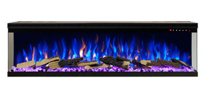 <span class=keywords><strong>Chimenea</strong></span> Eléctrica <span class=keywords><strong>Rectangular</strong></span> de 60'' de Lujo, <span class=keywords><strong>Chimenea</strong></span> Eléctrica Decorativa de Imitación 3D de Gran Tamaño para Apartamento - Product Image 2