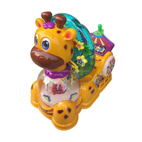 Fait en plastique pour enfants, machine à balançoire, cerf magique, pour salle d'arcade, jeu