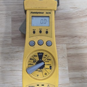 เครื่องวัดคลัมป์มิเตอร์ Fieldpiece SC76 สำหรับ HVAC/R วัดอุณหภูมิและความจุไฟฟ้า - Product Image 5