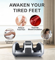 Appareil de massage des jambes et des pieds à vibration et airbag, avec contrôle de la température, en ABS, certifié ROHS, pour la vente en gros
