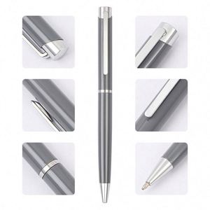 Luxury Executive 1.0 mm Width Metal Ballpoint <b>Pens</b> High Quality Custom Printed Logo Business Writing Promotional Gift Custom - Product Image 6