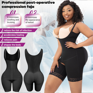 여성 슬리밍 셰이프웨어 엉덩이 리프터 지방 흡입 포스트 파르토 파하스 Reloj 드 아레나 몰데도라 파라 무저 전신 셰이퍼 - Product Image 2