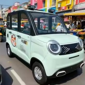 Mini Auto Eléctrico <span class=keywords><strong>de</strong></span> Baja Velocidad <span class=keywords><strong>de</strong></span> 1000W para el Hogar, Pequeño, 4 Puertas, Autonomía <span class=keywords><strong>de</strong></span> 100-300km, para Adultos Mayores, Ecológico, Totalmente Cerrado, Autos Eléctricos Li - Product Image 6