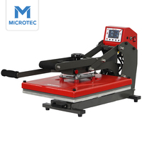 Presse à chaud Microtec Vector KHP-20 16x20 pouces à ouverture automatique et plateau coulissant pour impression par transfert thermique POD, T-shirts, DTF et sublimation
