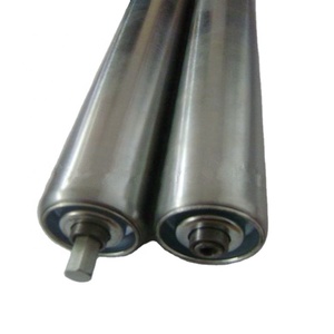 Rouleau de convoyeur en acier par gravité avec <span class=keywords><strong>broche</strong></span> d'extrémité filetée femelle M8 - Product Image 4