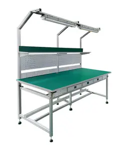Profilé en aluminium de table de travail de poste de travail d'établi pour la chaîne de montage