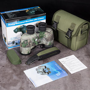 Bak4 Prism 70mm 대물 직경이 있는 실외 10x50 쌍안경 FMC 코팅 금속 플라스틱 소재 - Product Image 5