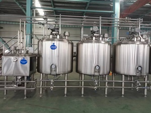 Serbatoio di Raffreddamento Chimico da 2000L in Acciaio Inox 316, Serbatoio Industriale per Emulsionamento del Latte, Serbatoio per Miscelazione e Deaerazione di Latte e Succhi di Frutta - Product Image 6