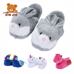 Witte Eenhoorn Katoenen <span class=keywords><strong>Slippers</strong></span> Thuis Pluche Producten Eenhoorn Tas Katoenen <span class=keywords><strong>Slippers</strong></span> Winter <span class=keywords><strong>Slippers</strong></span> - Product Image 2